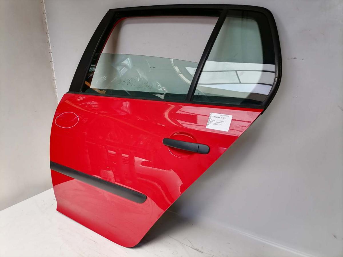 VW Golf 5 original Tür hinten links LY3D Tornadorot Fließheck Bj.2004